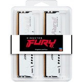 Kingston FURY FURY Beast 64GB 6000MT/s DDR5 CL30 DIMM (Sæt med 2) White EXPO, Hukommelse Hvid, 64 GB, 2 x 32 GB, DDR5, 288-pin DIMM, Hvid