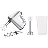 Krups 3Mix 9000 GN9121 Nedsænkning blender 750 W Hvid, Håndmikser Hvid/Sølv, Nedsænkning blender, 750 W, Hvid