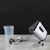 Krups 3Mix 9000 GN9121 Nedsænkning blender 750 W Hvid, Håndmikser Hvid/Sølv, Nedsænkning blender, 750 W, Hvid