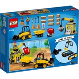 LEGO City Byggeplads med bulldozer, Bygge legetøj Byggesæt, Dreng/Pige, 4 År, 126 stk, 350 g
