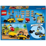 LEGO City Byggeplads med bulldozer, Bygge legetøj Byggesæt, Dreng/Pige, 4 År, 126 stk, 350 g