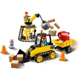 LEGO City Byggeplads med bulldozer, Bygge legetøj Byggesæt, Dreng/Pige, 4 År, 126 stk, 350 g