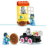 LEGO DUPLO Bluey Pizza-søstre med Muffin og Bluey, Bygge legetøj 