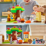 LEGO DUPLO Bluey Pizza-søstre med Muffin og Bluey, Bygge legetøj 