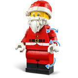 LEGO Stor julemand minifigur, Bygge legetøj Byggesæt, 10 År, Plast, 761 stk, 1,07 kg
