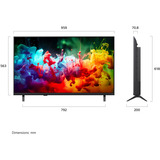 LG 43QNED7EB3C, QNED-Fernseher Sort