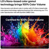 LG 43QNED7EB3C, QNED-Fernseher Sort