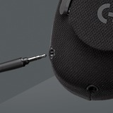 Logitech G433 Headset 3,5 mm stik Sort, Gaming headset Sort, Headset, Headset, Spil, Sort, Binaural, I-linje kontrolenhed
