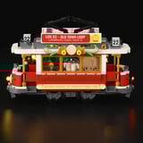 Lumibricks Historisk sporvogn og station, Bygge legetøj 