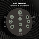 Meaco Sefte 10 Bordventilator, Blæser Hvid/Sort