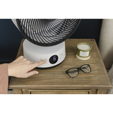 Meaco Sefte 10 Bordventilator, Blæser Hvid/Sort