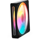 NZXT F140 RGB, Sag fan Sort