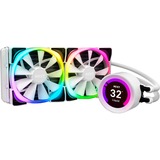 NZXT Kraken Z53 RGB Processor Alt-i-en væskekøler 12 cm Hvid, Vandkøling Hvid, Alt-i-en væskekøler, 12 cm, 52,44 kubikfod/min., Hvid