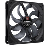 Noctua NF-A14x25 G2 PWM chromax.black, Sag fan 