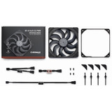 Noctua NF-A14x25 G2 PWM chromax.black, Sag fan 