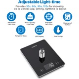 Renpho Calibra 1L, Køkkenvægt Sort