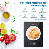 Renpho Calibra 1L, Køkkenvægt Sort