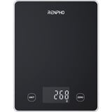 Renpho PEU-R-T001-BK, Køkkenvægt Sort