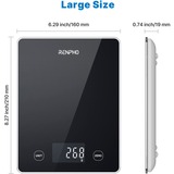 Renpho PEU-R-T001-BK, Køkkenvægt Sort