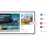 Samsung FLIP WM65FX, Offentlig visning Hvid/grå