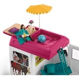 Schleich HORSE CLUB 42619 legetøjssæt, Spil køretøj Buildings, Camping, Horse Stable, Horses, Riding Tournament, 5 År, Flerfarvet, Plast