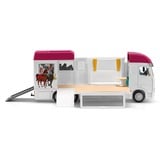 Schleich HORSE CLUB 42619 legetøjssæt, Spil køretøj Buildings, Camping, Horse Stable, Horses, Riding Tournament, 5 År, Flerfarvet, Plast