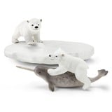 Schleich WILD LIFE 42531 legetøjsfigur til børn, Spil figur 3 År, Grå, Hvid, Plast