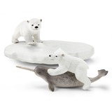 Schleich WILD LIFE Polar Playground, Spil figur 3 År, Grå, Hvid