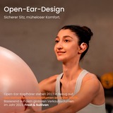 Shokz OpenFit Air Headset Trådløs Ørekrog Opkald/Musik/Sport/Hverdag Bluetooth Lyserød, Hovedtelefoner Pink, Trådløs, Opkald/Musik/Sport/Hverdag, 50 - 16000 Hz, 174 g, Headset, Lyserød