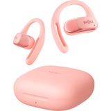 Shokz OpenFit Air Headset Trådløs Ørekrog Opkald/Musik/Sport/Hverdag Bluetooth Lyserød, Hovedtelefoner Pink, Trådløs, Opkald/Musik/Sport/Hverdag, 50 - 16000 Hz, 174 g, Headset, Lyserød