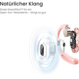 Shokz OpenFit Air Headset Trådløs Ørekrog Opkald/Musik/Sport/Hverdag Bluetooth Rose, Hovedtelefoner Pink, Trådløs, Opkald/Musik/Sport/Hverdag, 50 - 16000 Hz, Headset, Rose