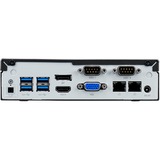 Shuttle DL30N PC barebone 1,35 L størrelse PC Sort N100 Sort, 1,35 L størrelse PC, Mini PC barebone, DDR5-SDRAM, PCI Express, Serial ATA III, Ethernet LAN, 65 W
