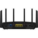 Synology RT6600ax Router WiFi6 1xWAN 3xGbE 1x2.5Gb trådløs router Tri-band (2,4 GHz / 5 GHz / 5 GHz) 4G Sort Wi-Fi 6E (802.11ax), Tri-band (2,4 GHz / 5 GHz / 5 GHz), Ethernet LAN, 3G, Sort, Bærbar router