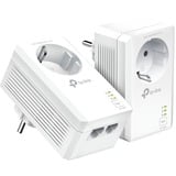 TP-Link TL-PA7027P KIT Power Line netværksadapter 1000 Mbit/s Ethernet LAN Hvid 2 stk, PowerLAN Hvid, 1000 Mbit/s, IEEE 1901, IEEE 802.3, IEEE 802.3u, Type E / F, Gigabit Ethernet, 10,100,1000 Mbit/s, HomePlug AV2