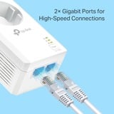 TP-Link TL-PA7027P KIT Power Line netværksadapter 1000 Mbit/s Ethernet LAN Hvid 2 stk, PowerLAN Hvid, 1000 Mbit/s, IEEE 1901, IEEE 802.3, IEEE 802.3u, Type E / F, Gigabit Ethernet, 10,100,1000 Mbit/s, HomePlug AV2