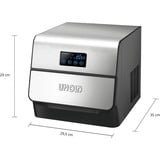 Unold 48955 maskine til isklump Bærbar isterningemaskine 150 W Sort, Rustfrit stål, Ismaskine rustfrit stål/Sort, 150 W, 230 V, 50 Hz, Type E/F (CEE 7/7), 110 g, 550 g