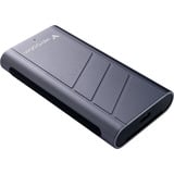 Verbatim TurboMetal SSD USB4 2TB USB Type-C USB4 Gen 2x2 Sølv, Solid state-drev 2 TB, USB Type-C, USB4 Gen 2x2, 3700 MB/s, 40 Gbit/sek., Sølv