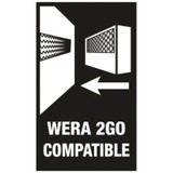 Wera 05006608001, Skruetrækker Rød/Gul