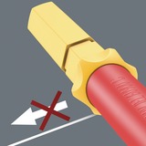 Wera Kraftform Kompakt VDE 16 extra slim 1 Tool Finder, 16 dele, Skruetrækker Rød/Gul