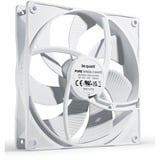 be quiet! Pure Wings 3 140mm PWM White Computerkabinet Ventilator 14 cm Hvid 1 stk, Sag fan Hvid, Ventilator, 14 cm, 1200 rpm, 97,5 m³/t, Hvid