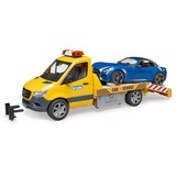 bruder 02675, Model køretøj Orange/Blå