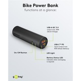 goobay Power Bank Sort