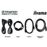 iiyama G-Master GB2471HSU-B1 Red Eagle, Gaming Skærm Sort (mat)
