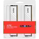 ADATA SPECTRIX D35G hukommelsesmodul 64 GB 2 x 32 GB DDR4 288-pin DIMM Hvid, 64 GB, 2 x 32 GB, DDR4, 3200 MHz, 288-pin DIMM