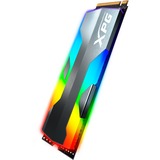 ADATA SPECTRIX S20G M.2 1000 GB PCI Express 3.0 3D NAND NVMe, Solid state-drev aluminium, 1000 GB, M.2, 2500 MB/s