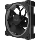 ASUS Prime MR120 Fan ARGB Reverse Black Computerkabinet Ventilator 12 cm Sort, Sag fan Sort, Ventilator, 12 cm, Sort