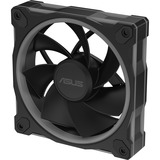 ASUS Prime MR120 Fan ARGB Reverse Black Computerkabinet Ventilator 12 cm Sort, Sag fan Sort, Ventilator, 12 cm, Sort