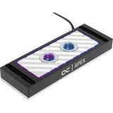 Alphacool Apex RAM X4 Water Cooler Silver, Vandkøling Sort/Sølv