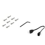 Alphacool Apex RAM X4 Water Cooler Silver, Vandkøling Sort/Sølv