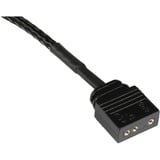 Alphacool Y-kabel splitter aRGB 3-pin til 4x 3-pin, 30 cm Sort